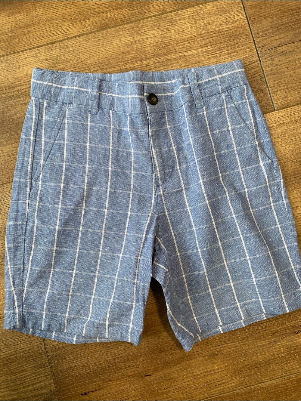Janie and Jack linen size 7 boys shorts